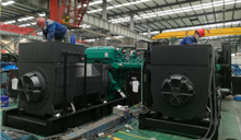 喜讯，米兰网_米兰（中国）3台2000KW/10.5KV高压发电机并网成功
