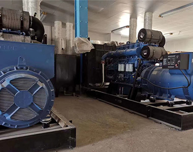 米兰网_米兰（中国）800KW/400V陆用发电机应用于某房地产项目