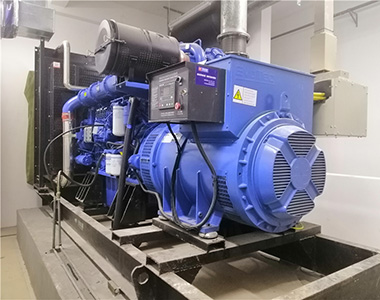 米兰网_米兰（中国）720KW/400V陆用发电机应用于某房地产项目