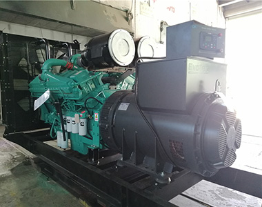 米兰网_米兰（中国）800KW/400V陆用发电机应用于某房地产项目