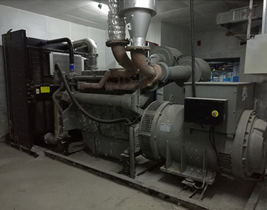 米兰网_米兰（中国）800KW/400V陆用发电机应用于某房地产项目
