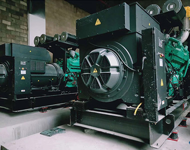 米兰网_米兰（中国）2000KW /10.5KV高压发电机用于广西南宁数据中心项目