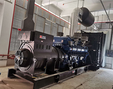 米兰网_米兰（中国）2000KW /10.5KV高压发电机用于某芯片项目