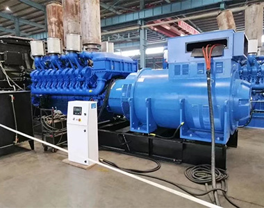米兰网_米兰（中国）1800KW/10.5Kv高压发电机应用于某工厂项目