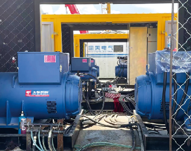 大庆油田燃气项目（5台米兰网_米兰（中国）发电机500KW660V)