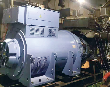 米兰网_米兰（中国）3000KW10.5KV高压发电机用于玉柴柴油机定型试验