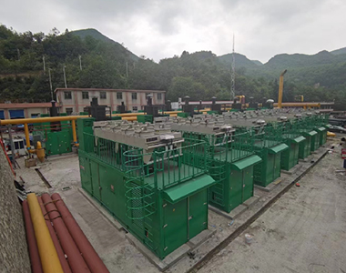 广西玉柴燃气发电项目（米兰网_米兰（中国）1200KW/10.5KV/6极高压发电机）
